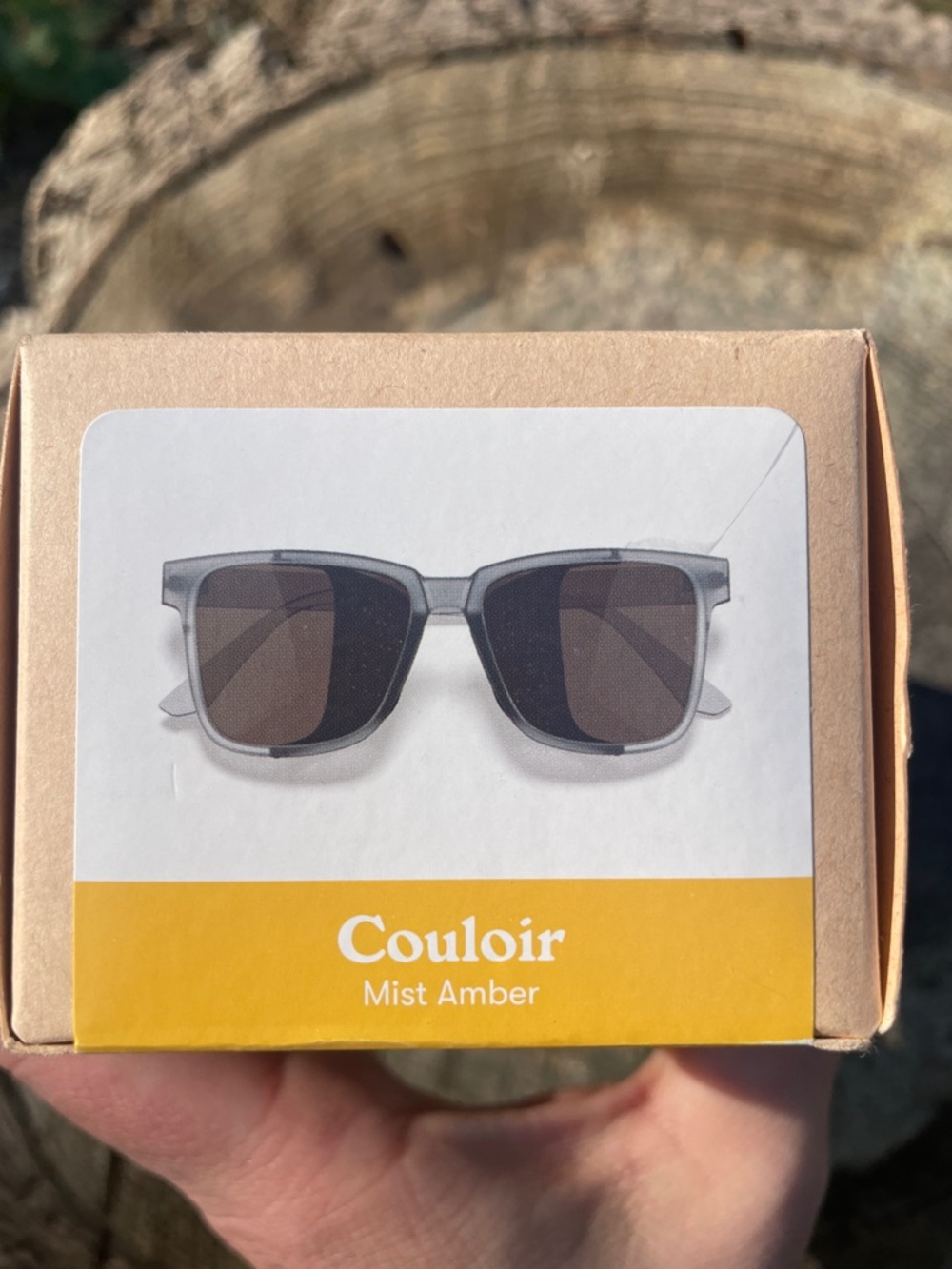 Polarized Couloir Mist Amber Sunglasses